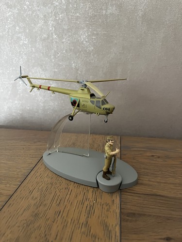 Figurine hélicoptère tintin - hélicoptère,