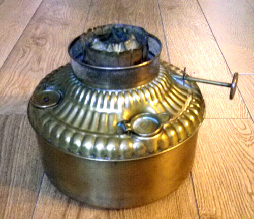 Grosse lampe huile - grosse, à