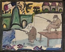 Jaber el Mahjoub huile collage