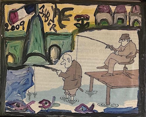 Jaber mahjoub huile collage - mahjoub,