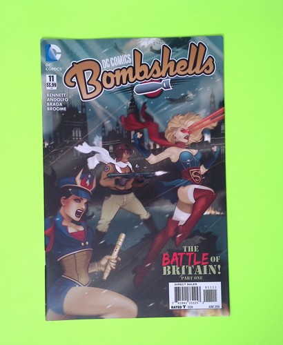 Comics bombshells 11 2016 - dc,