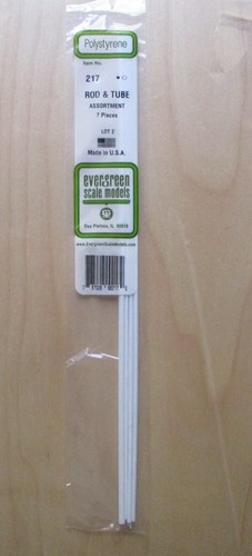 Rod tube assortment - &, (7)