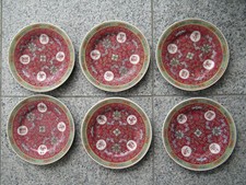 6 ASSIETTES DESSERT Porcelaine