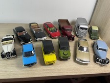 Lot Citroen 1/43e - 12 voitures miniatures, voir détails