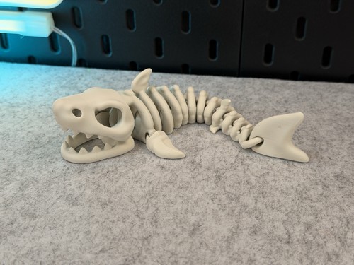 Figurine squelette poisson - figurine,