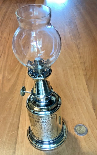 Lampe pigeon ancienne - lampe,