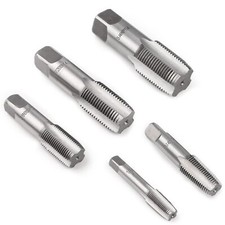 5 Pièces Filiere Plomberie Tarauds et Filières Taraud BSP 55 Degrés G1/8 G1/4...