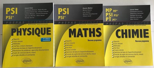 Lot livres prépa - de,