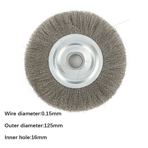 Brosse roue fil - à,