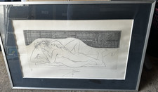 Lithographie L'étreinte