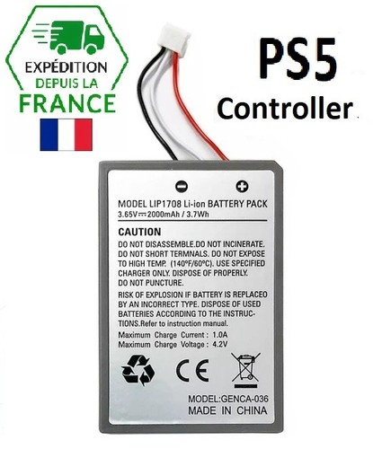 Batterie manette ps5 - batterie, dualsense