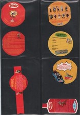 UDERZO / GOSCINNY . ASTÉRIX . 7 PAPIERS PUB BRIDÉLIX . 1999 . ( P38 )