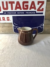 🪩 Pichet ancien céramique marron style bistrot N°5 🇫🇷