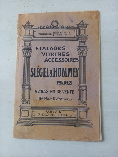 Siégel hommey étalages - siÉgel, &