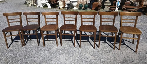 Chaises bistrot en bois - en,