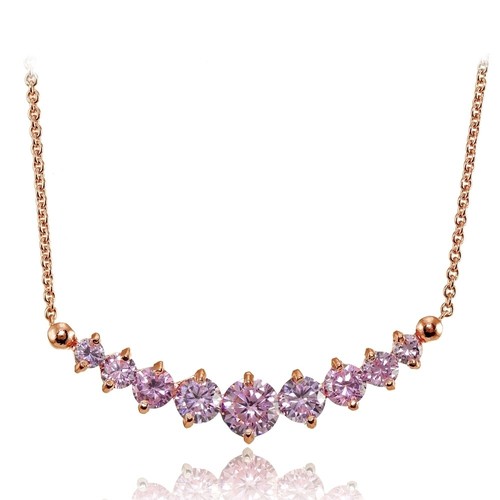 Collier montre zircon - en,