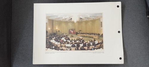 Encart philatelique parlement - encart,