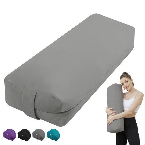 Rectangular yoga bolster - rectangular,