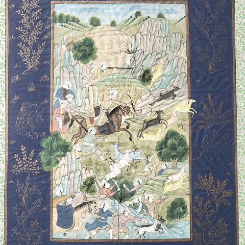 Grande scène chasse - grande,