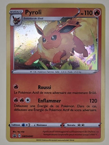 Carte pokémon pyroli swsh041 - pyroli,