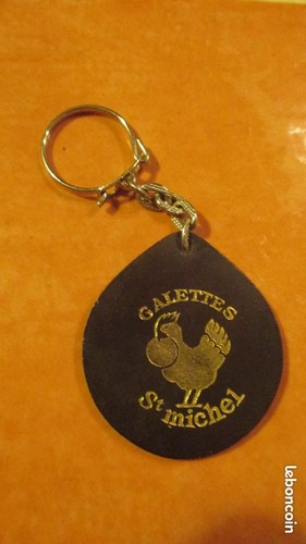Porte clé vintage galettes