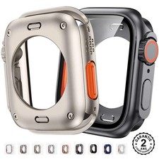 Coque Housse Protection Ecran 360° Apple Watch 4 5 6 7 8 9 10 11 SE Plastique