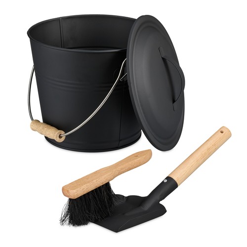 Seau cendres couvercle pelle - seau,