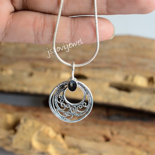 Pendentif ancien argent - pendentif, en