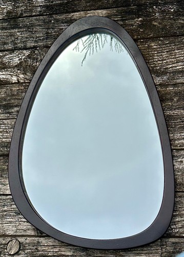 Miroir marco bois brun - miroir, en