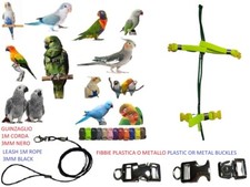 Bavoir Perroquets Vert Jaune Élastique Cou 3MM De Perruches À Amazone