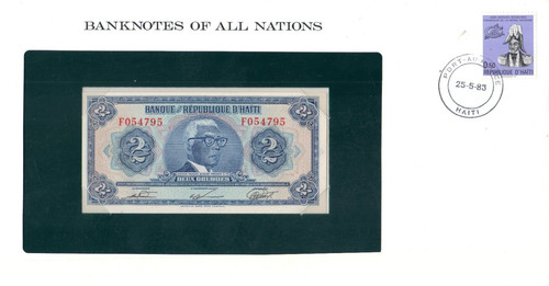 Haiti bilelt gourdes 1973 - 2,