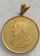 MEDAILLE 1878 MORT DU PAPE PIE