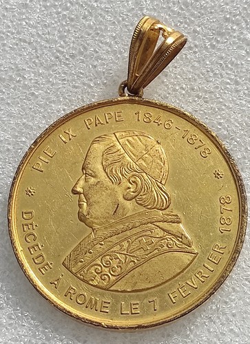 Medaille 1878 mort - du, pie