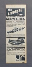 PUB ANCIENNE ADVERT CLIPPING 171017 MAQUETTE  BISMARCK & BOMBADIER B17 LINDBERG