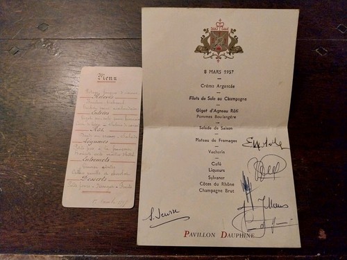 Menus anciens de 1897 - 2,