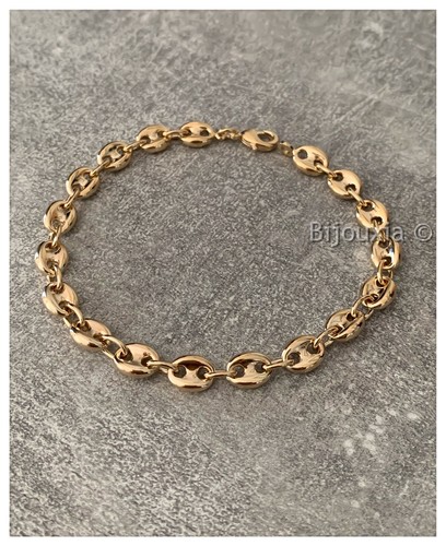 Bracelet grain café bombé - café,