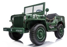 Jeep Willys 24V 3 places