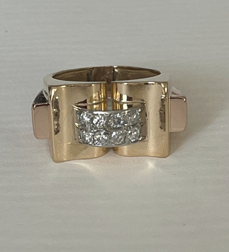4772 bague tank jaune - bague,