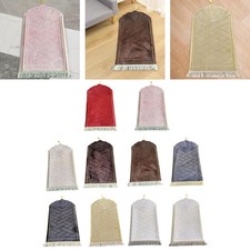 Portable doux tapis musulman tapis Eid mariage cadeau d'anniversaire