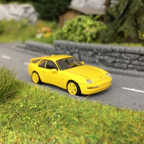Porsche 968 jaune - porsche, jaune-ho
