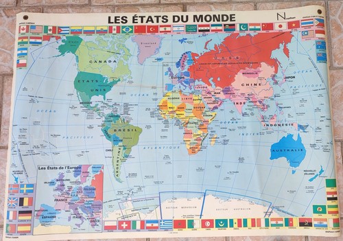 Carte scolaire les états - scolaire,
