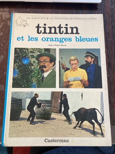 Tintin les oranges bleues - oranges, /