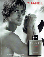 Publicité Advertising 1223 2012   Chanel  parfum Allure homme sport Surf