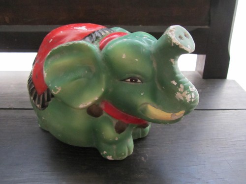 Tirelire éléphant plâtre - éléphant,