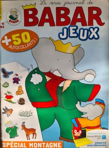 Vrai journal babar - journal, de