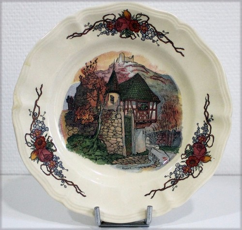 Obernay assiette dessert - obernay,,