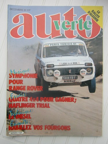 Auto verte niva 1800 - verte, /niva