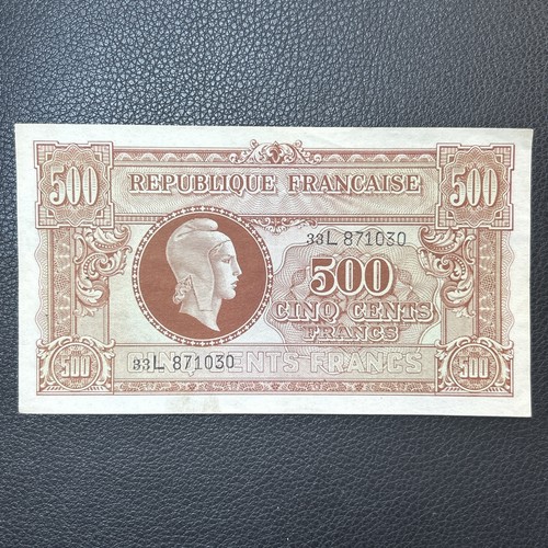 France billet 500 - 500, francs
