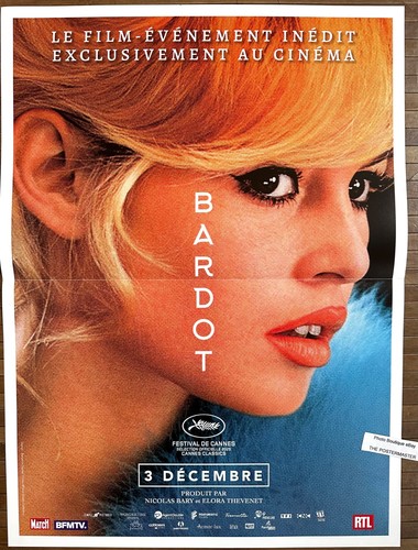 Affiche cinéma bardot 40x60cm - cinéma,