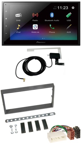Pioneer dab mp3 bluetooth 2din - pioneer,